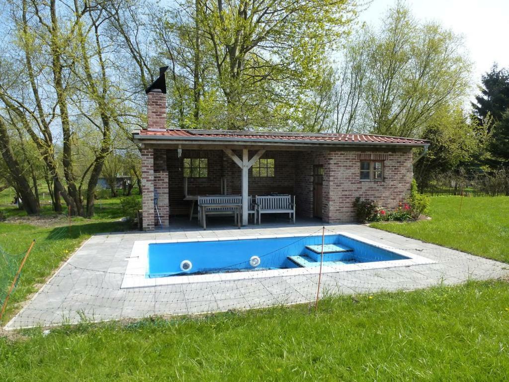 Traumhaftes Luxus-Ferienhaus Warnkenhagen  Kültér fotó